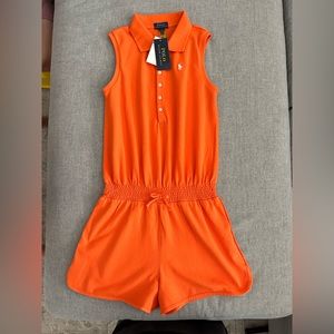 Ralph Lauren Big Girls Romper